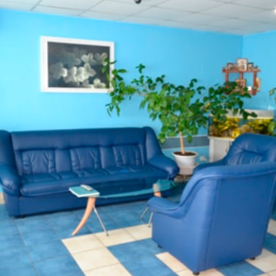 The lobby of the Neurology Department